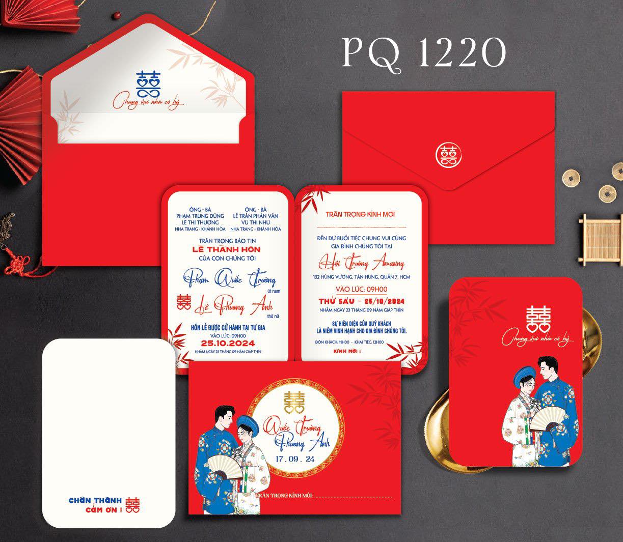 chọn thiệp cưới phù hợp