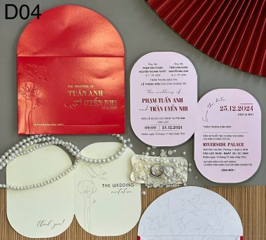 in thiệp cưới Tánh Linh, Bình Thuận